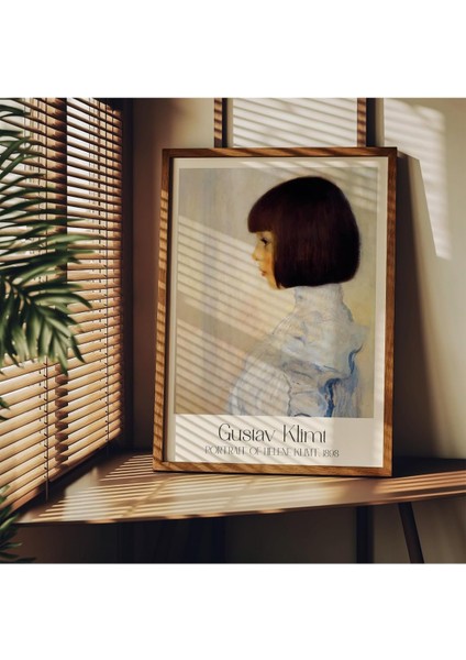 Tanıtım Gustav Klimt Çerçevesiz Poster, Modern Dekoratif Çerçevesiz Poster, Tablo, Gustavklimt, 50 x 70