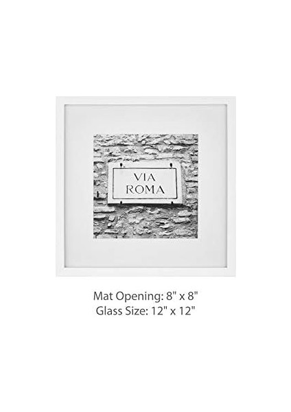 Perfect 12 Parça Beyaz Kare Fotoğraf Çerçevesi Galeri Duvar Kiti Dekoratif Sanat Baskıları ve Asma Şablonu ile modelleri