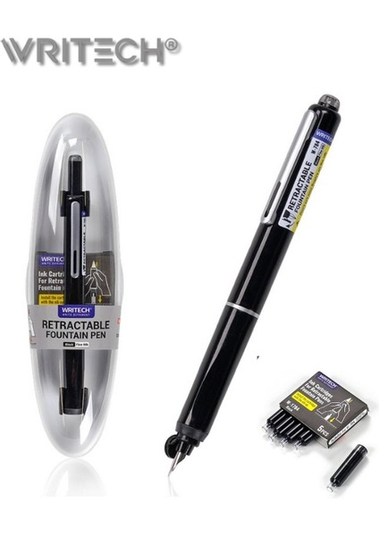 Basmalı Dolma Kalem +5 Yedek Kartuş Hediyeli