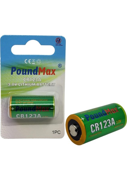 CR123A 3 V DL123A / EL123A / CR123A / CR17345 CR123 Lityum-Iyon Fotoğraf Pili