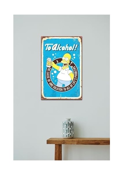 Kuşe Kağıt Duvar Posteri Retro DRTR0039 fiyatları