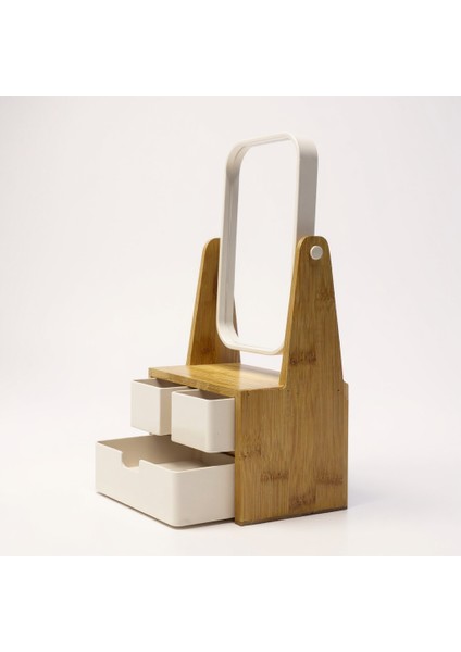 Çekmeceli Aynalı Organizer, Lüks Makyaj Takı Kutusu fiyatları