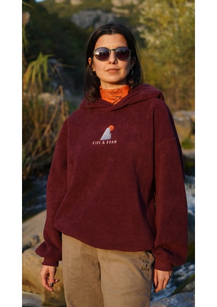 Mountain Sherpa Unisex Polar Hoodie fiyatları