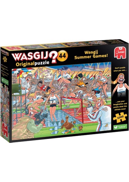 Wasgij Summer Games Puzzle 1000 Parça - Ters Mantık Yapboz