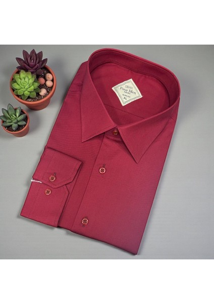 Klasik %100 Cotton Uzun Kollu Terletmeyen Kışlık Gömlek (Slim Fit Kalıp) modelleri