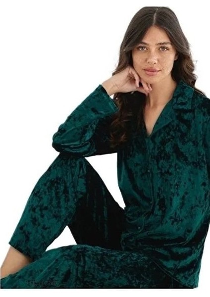 Minel Collection Kadın Pijama Takımı Uzun Kollu Yumuşak Dokulu Esnek ve Rahat Ev Giyim S/2xl fiyatları