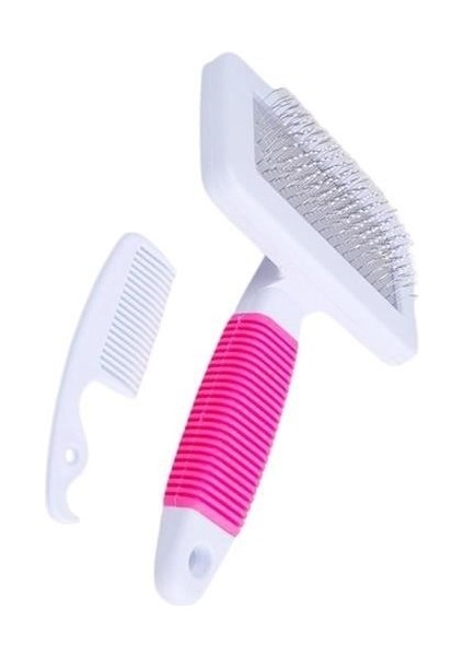 Buffer® Kedi Köpek Telli Küçük Boy Tüy Bakım Seti Evcil Hayvan Tarama Fırçası fiyatları