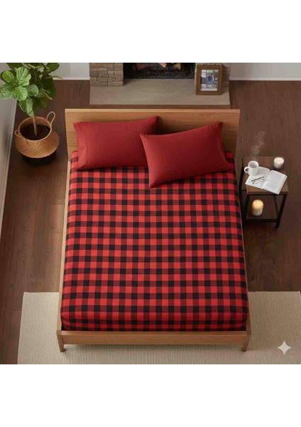 Flanel %100 Pamuk Battal Boy Lastikli Çarşaf Takımı fiyatları