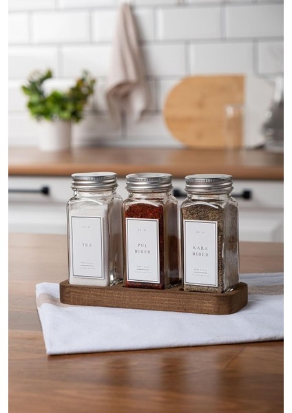 Gümüş Seti Ahşap