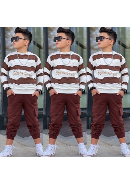 8/16 Yaş Erkek Çocuk Likralı Alt Üst Takım | Kışlık Çocuk Eşofman Takımı - Bayramlık fiyatları