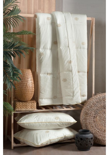 Tek Kişilik Yün Yorgan - Doğal Yün Yorgan - Özel Çantalı Yorgan