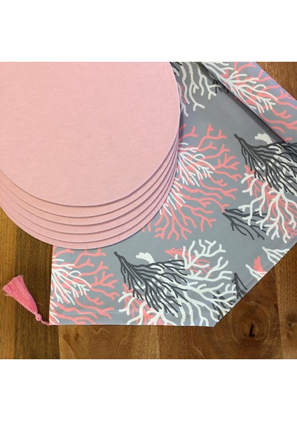 Izmir Servis, 6&apos; Lı Supla ve Runner Pembe Tk6