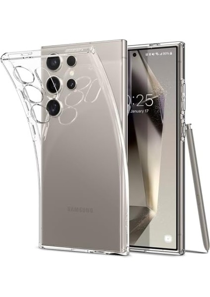 S24 Ultra Kılıf Crystal 4 Tarafı Tam Koruma Crystal Clear - ACS07283 fiyatları