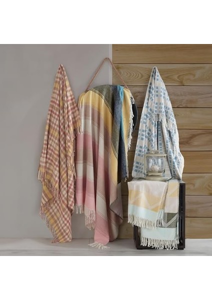 | | Akrilik Skoç Tv Örtüsü 130 x 170 cm Hardal Sarısı fiyatları