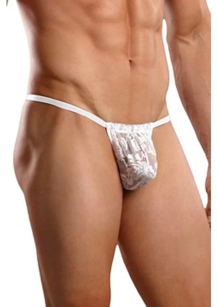 Fantazi Dantelli Erkek Iç Çamaşırı String Tanga