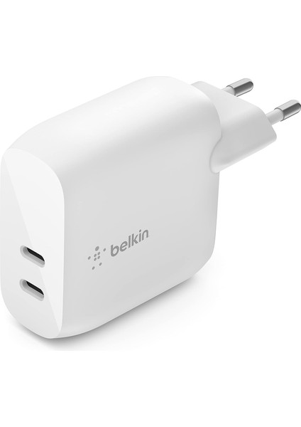 Çift 20W Usb-C Pd Duvar Şarj Cihazı 40W