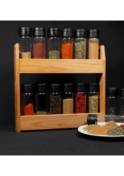 Dizayn Cansas 12 Li Ahşap Seti