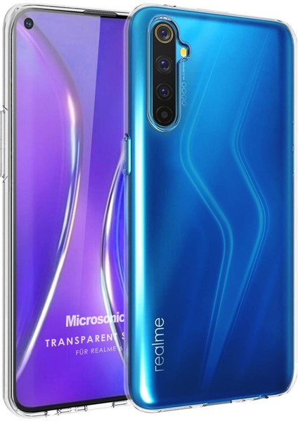 6 Için Kılıf Transparent Soft Beyaz [ 6 ile Uyumlu Kılıf - Şeffaf]