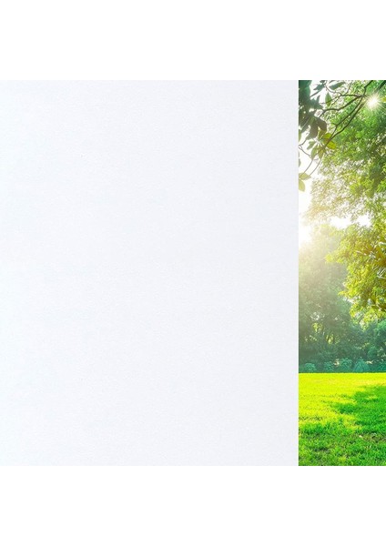 Beyaz Buzlu Cam, Tekrar Kullanılabilir Kapı Kaplamaları, Isı Kontrolü, Uv Engelleyici, Statik Yapışan,, Ev, Ofis