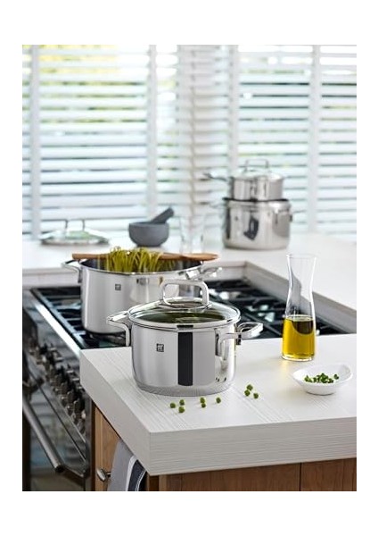 Quadro 18/10 Paslanmaz Çelik, 5 Parça Tencere Seti fiyatları