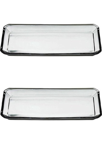 -Glamour Servis Tabağı 2 Adet