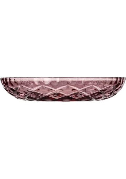 Glas Sorrento Tabak 4 Adet Çap:16 cm Pembe modelleri