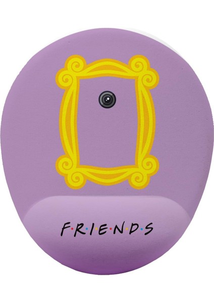 Çerçeve Baskılı Bilek Destekli Mouse Pad