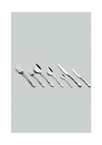 Nehir Adriana Sade 12 Kişilik 89 Parça Kutulu Çatal Kaşık Bıçak Takımı modelleri