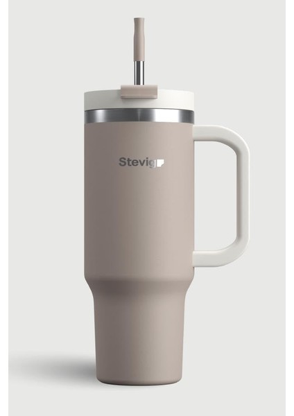 2 Moods -In Tumbler Sızdırmaz Çelik Termos 900 ml Pure Cashmere ST-243