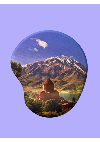 Türkiye Serisi - Akdamar Kilisesi Baskılı Bilek Destekli Mouse Pad fiyatları