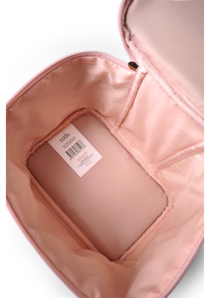 Dikdörtgen Formlu Makyaj Çantası Pembe