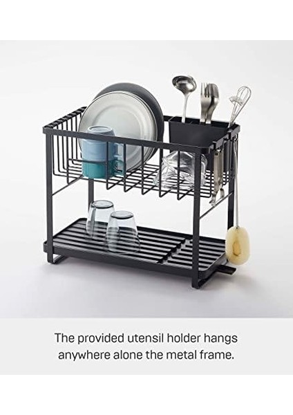Dish Drainer Raf 2 Kademeli - Tower - Siyah fiyatları