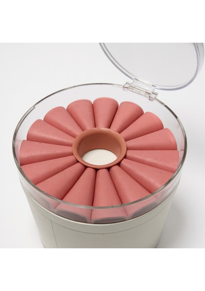 Lüks Silindir Takı ve Bijuteri Kutusu | Rulo Bölmeli Bileklik, Saat ve Aksesuar Organizeri fırsatları