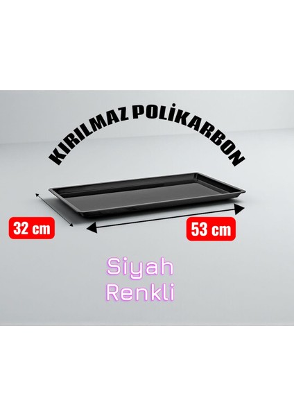 32 x 53 cm Büyük Boy Reyon Tepsisi, Kasap Tepsisi ,sunum Tepsisi, Çikolata Tepsisi Pastane Tepsisi,sunumluk