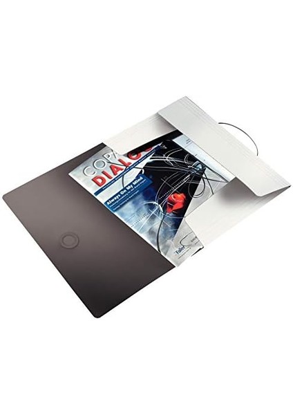 Ince Lastikli Dosya, 150 Sayfa Kapasiteli, Beyaz, 45631001 fiyatları