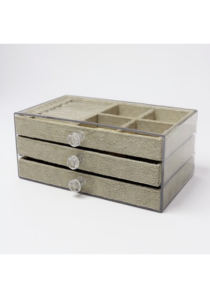 3 Çekmeceli Takı ve Bijuteri Organizeri fiyatları