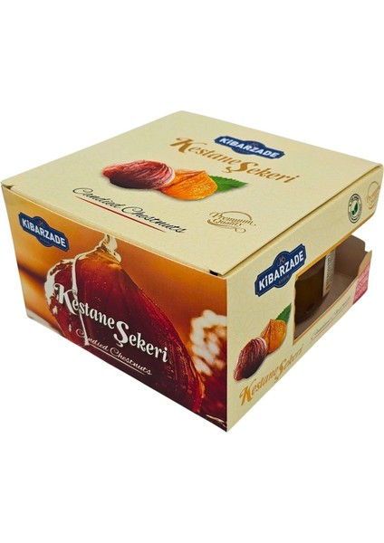 Lüks Kestane Şekeri Kavanoz