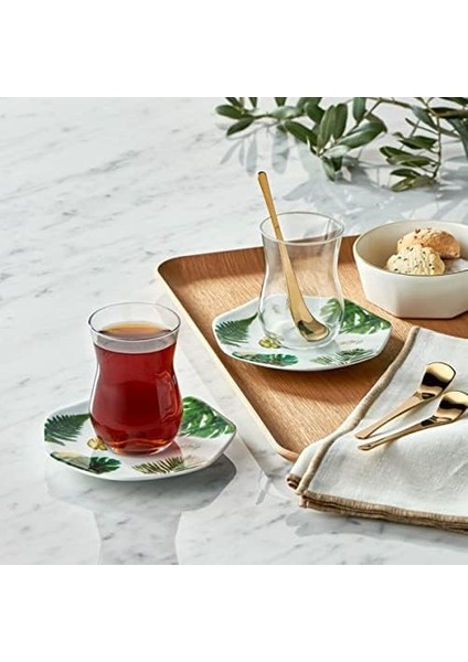 Mislina Amazon 12 Parça 6 Kişilik Çay Seti modelleri