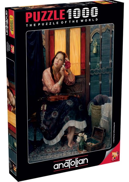 Puzzle - Kızıl Kadın / 1000 Parça, #1072 fiyatları