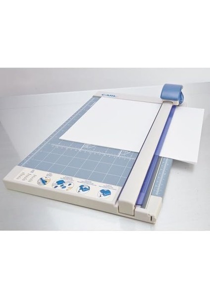 Carl Mfg Döner Düzeltici, 30 cm Kesme Uzunluğu, 10-1/4 x 12 x 3/4 Inç, Gri (CUI12200), Mavi ve Gri fiyatları