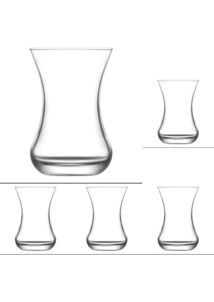 Lav Demet 6&apos;lı Çay Bardağı, 135 Cc, Cam 5li Paket modelleri