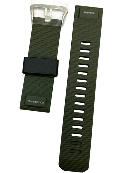 Protrek PRG-340-3 Yeşil Orijinal Silikon Saat Kordonu