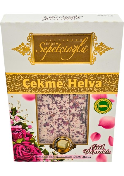 Çekme Helva Gül Yapraklı 280 gr modelleri