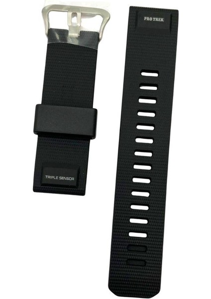 Protrek PRG-340-1 Siyah Orijinal Silikon Saat Kordonu
