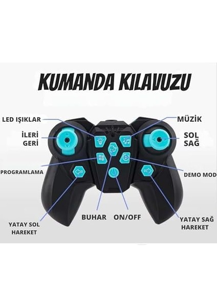 Oyuncak 2.4 Ghz Uzaktan Kumandalı Şarjlı Elektrikli Araba 4x4 Şarj Istasyonlu Buharlı LED Işıklı Sesli Müzikli Rc Araç Full Fonksiyon 4 Çeker Atabilen 1200 Mah Şarjlı Pilli (Vivid Mavi) fiyatları