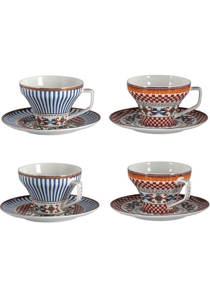 Vivare Bone 4lu Cay Fincanı Seti
