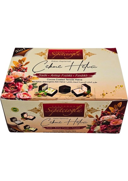 3ü 1 Arada Kakao Kaplamalı Çekme Helva 3X160 gr