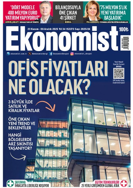 Ekonomist Dergi 23 Kasım - 6 Aralık 2025