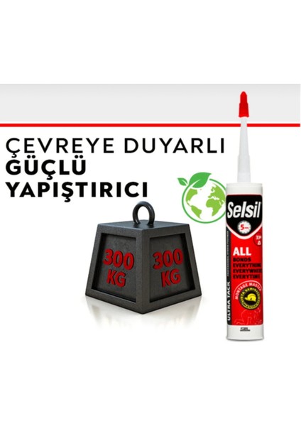 Ultra Tack – 350 kg Kadar Korniş, Ayna, Cam ve Ağır Malzemeler Için Ultra Güçlü Yapıştırıcı modelleri