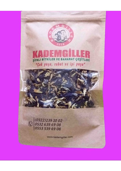 Mavi Kelebek Çiçeği 50GR